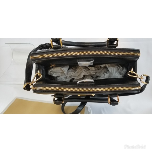 Michael Kors Reese Medium Leather Satchel - Picture 7 of 8